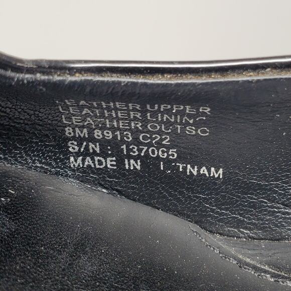 Tory Burch Georgia Slingback Pumps 70MM Naplack Cow Perfect Black 137065 Size 8 - Picture 10 of 11